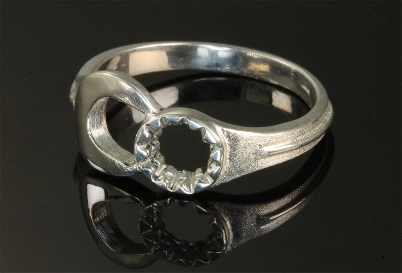 Handmade Sterling Silver Wrench Ring by Cavallo Fine Jewelry Etsy