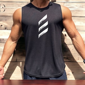 Herren Top Tanks | Atmungsaktive Kleidung | Stilvolle Strandbekleidung