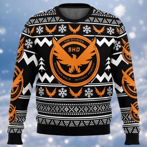 Funny The Division Ugly Christmas Sweater, Meme SHD sweaters, Division Sweater Kid, Xmas Holiday Gift