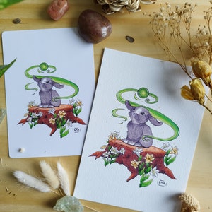 Illustration Magic Fantasy - Impression 5*7 / carte postale