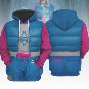 Addison Zombies 4 Costume Hoodie, Disney Zombie Cheerleader Cosplay Hoodie Women, Disney Movie Halloween Outfit, Fan Gift