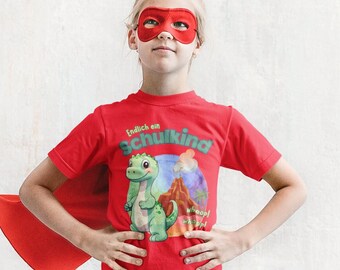 Schulkind Einschulung Erstklässler Dino - Kids Premium Shirt