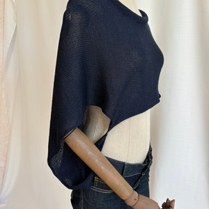 Lightweight Boho Poncho, Knit Sweater, Festive Gift, Versatile Cardigan, Pullover, Bestie Gift for Mom