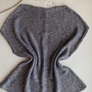 Versatile Crochet Pullover, Stylish Sweater, Lightweight Knitwear, Summer Fashion, Viscose Cardigan, Knit Clothing