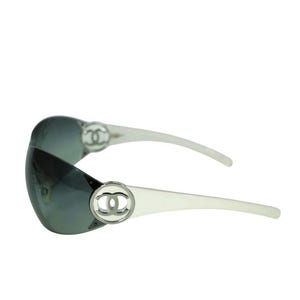 Chanel authentic vintage 4146 c.124/8G logo mask gradient sunglasses