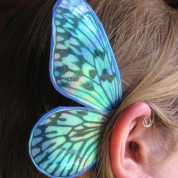 BUTTERFLY Blue Stripe/ Fairy Ear Wings