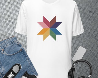 Quilt Star Unisex t-shirt
