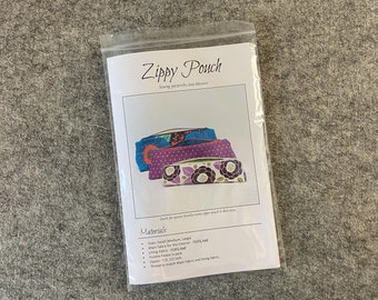 Printed Paper Copy Sewing Pattern - Zippy Pouch