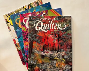 4 Issues of  of American Quilter 1998