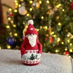 PDF Strickanleitung: Colorwork Weihnachtsmann