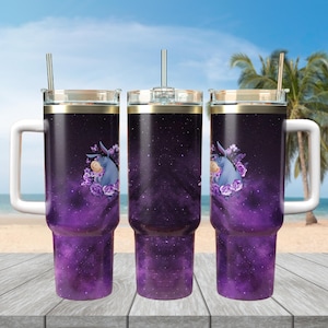 Disney Eeyore 40oz Becher, Winnie The Pooh Tasse, Pooh und Freunde Edelstahlbecher, Eeyore Tigger Tasse, Disneyland Trip, Eeyore Fantasse