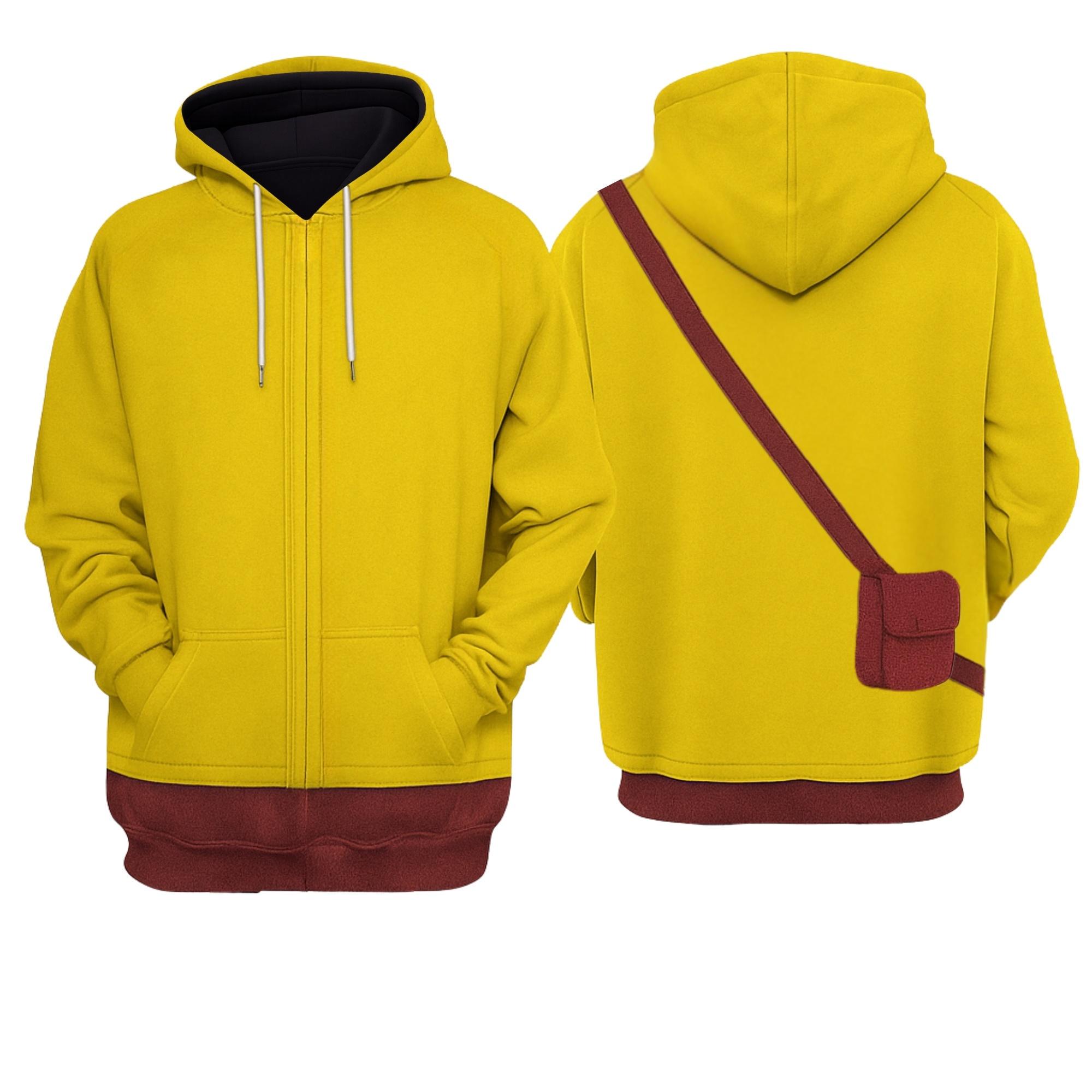 Discover Creepy Doll Costume 3D Hoodie, Spooky Character Cosplay, Scary Animated Hoodie for Men and Women, Halloween Gift