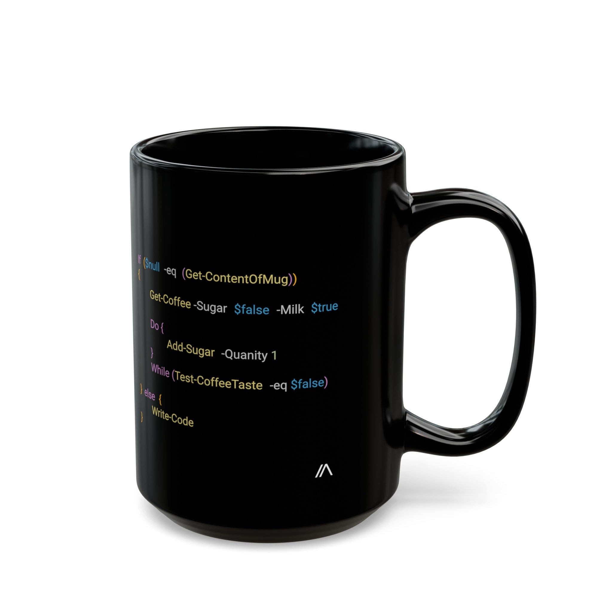 Programmer Mug Coffee With Milk, Powershell Mug, Coding Coffe Mug ...