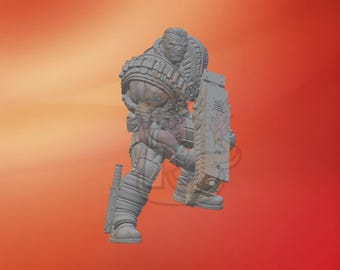 Cable - 32mm Miniature 40mm Miniature | DnD mini | Superhero | Wargame | Zombicide compatible