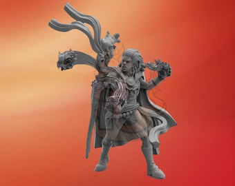 Doctor Exorcist - 32mm Miniature 40mm Miniature | DnD mini | Superhero | Wargame | Compatible Zombicide B