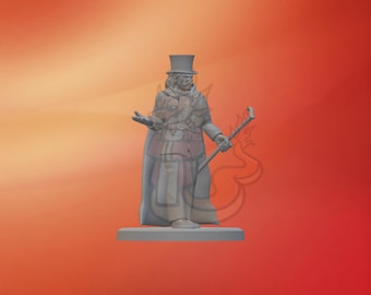 Pack 5x Investigators Miniatures Arkham Horror AH LCG / Lovecraft - Researchers 07