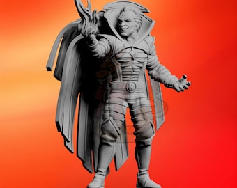 Mister Corrupt - 32mm Miniature 40mm Miniature | DnD mini | Superhero | Wargame | Compatible Zombicide A
