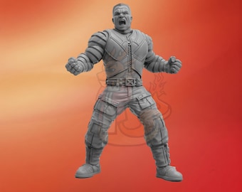 Colossus - 32mm Miniature 40mm Miniature | DnD mini | Superhero | Wargame | Zombicide compatible