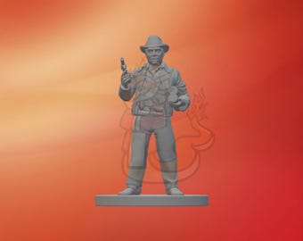 Pack 5x Investigators Miniatures Arkham Horror AH LCG / Lovecraft - Researchers 08