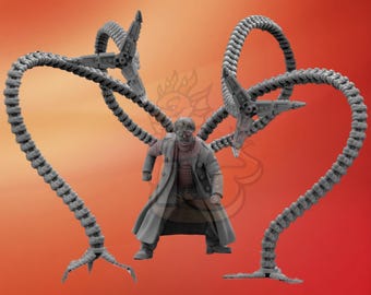 Doc Squid - 32mm Miniature 40mm Miniature | DnD mini | Superhero | Wargame | Compatible Zombicide A