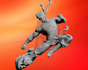 Iron fist - 32mm Miniature 40mm Miniature | DnD mini | Superhero | Wargame | Compatible Zombicide A