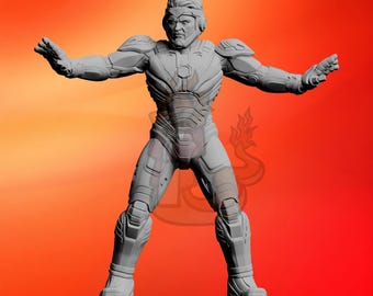 Superior Tinman - 32mm Miniature 40mm Miniature | DnD mini | Superhero | Wargame | Compatible Zombicide B