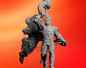 Air Walker - 32mm Miniature 40mm Miniature | DnD mini | Superhero | Wargame | Compatible Zombicide A