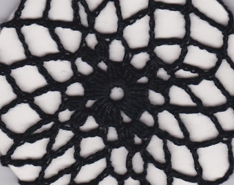 Crochet hair bun cover pattern