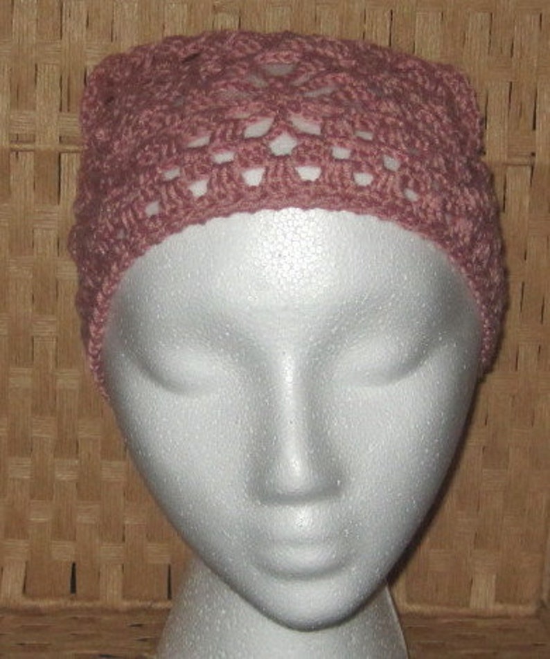 Triangle Hairband Crochet Bandana Head Cover Crochet Headband
