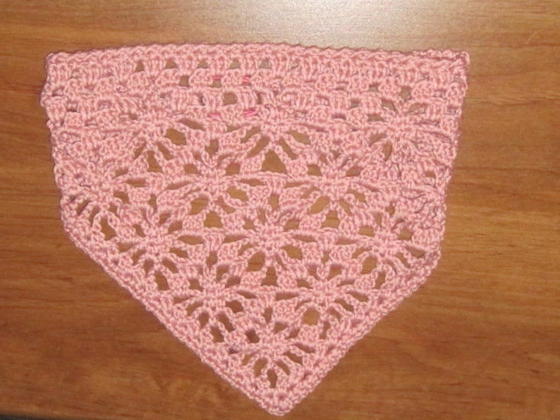 Triangle Hairband Crochet Bandana Head Cover Crochet Headband