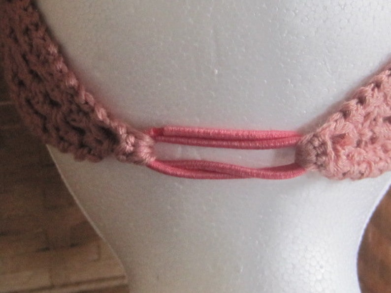 Triangle Hairband Crochet Bandana Head Cover Crochet Headband
