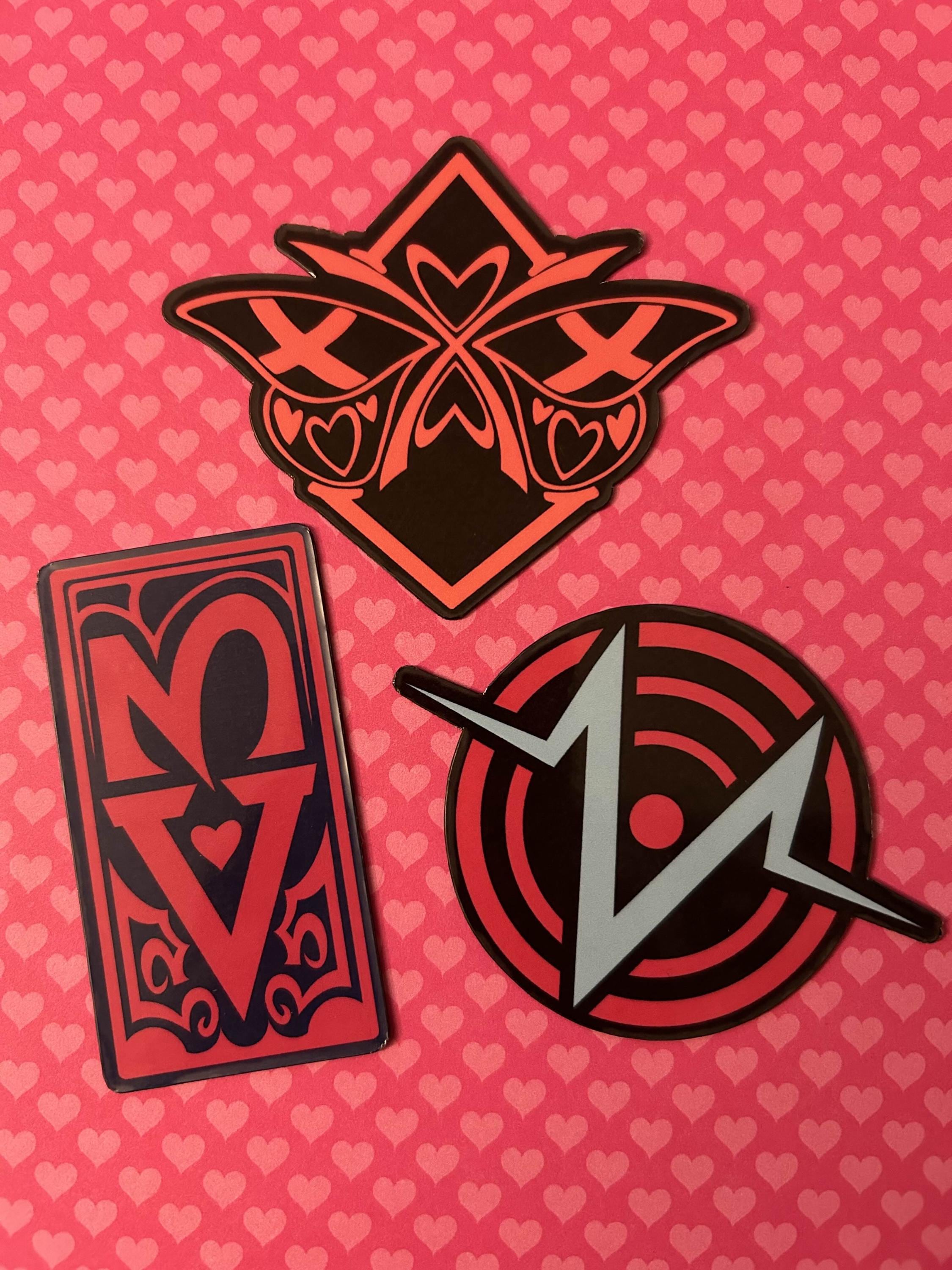 Hazbin hotel logo - Etsy 日本