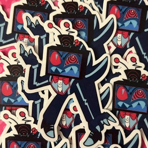 Sticker Vox suspendu