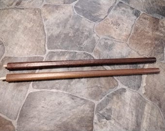 Peace Pipe Stem For 1 Polished Eucalyptus Wood 24" Long Native American Style
