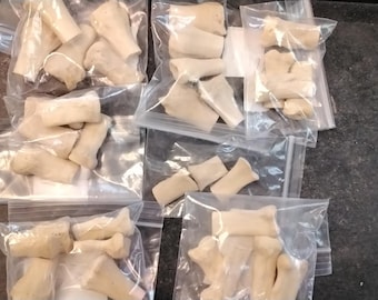 Coyote Leg Bone Bead For 8 End Of The Leg Bones Drilled From Mn. USA #1A