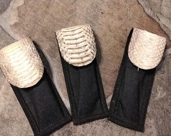 Rattlesnake Skin Knife Sheath For 1 Swamp Rattlesnake Skin Knife Sheath About 5" x 2"