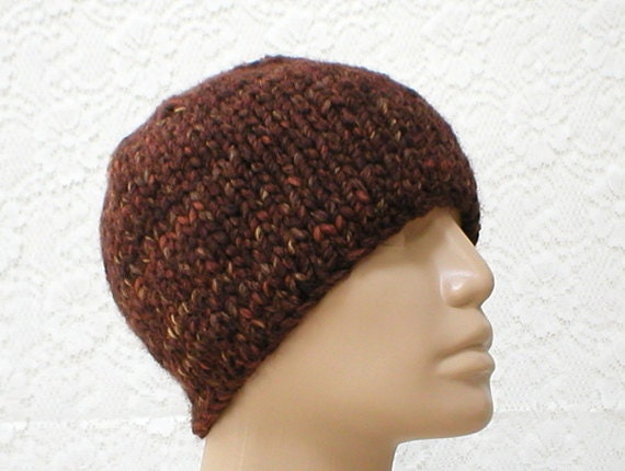 womens brown winter hat