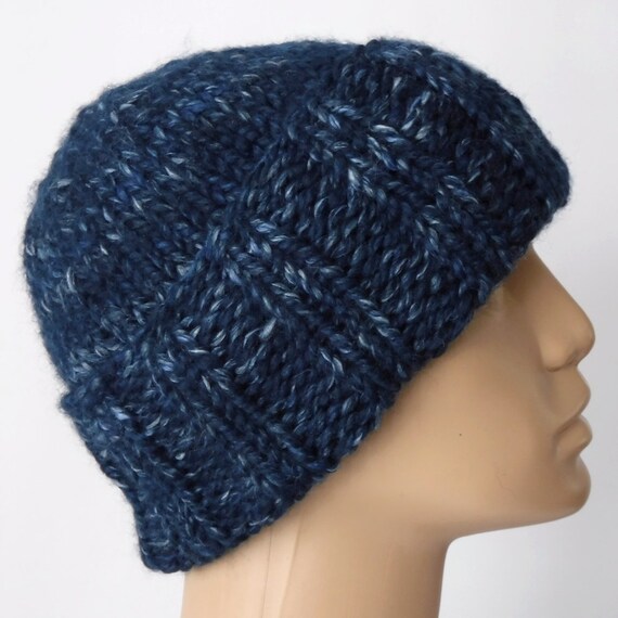 men's brimmed beanie