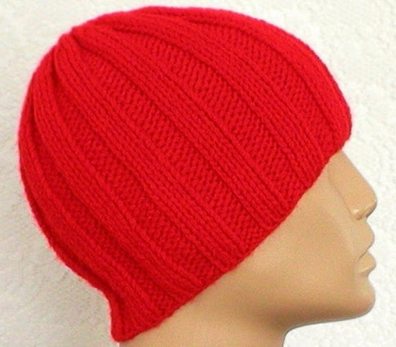 red beanie hat womens