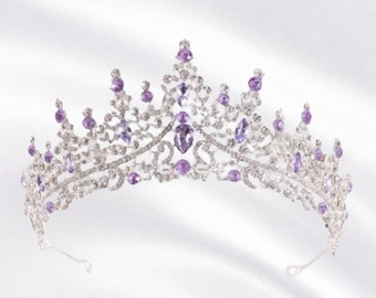 Bridgerton Dreams" Tiara: Royally Regal Crown for Bridal, Prom, and Wedding Splendor