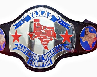Texas Heavyweight Championship Wrestling Replica Title Belt  for him gifts boxing wwe replica wwf iwgp ufc bmf wbc wba wbo nwa champions