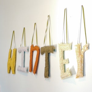 Handmade Hanging Letters 10 image 1