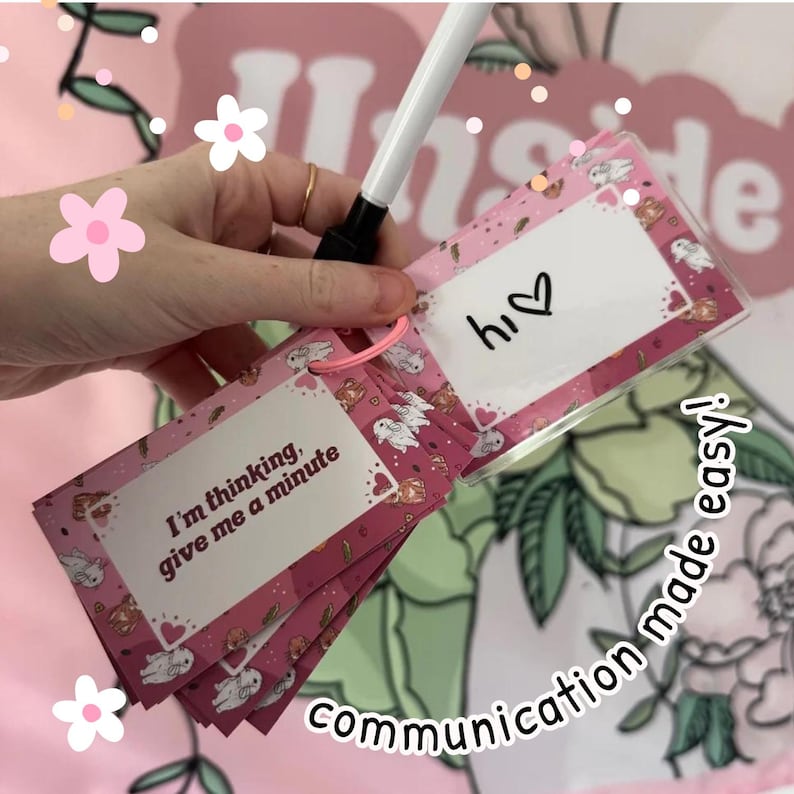 Tarjetas de comunicación para conejos imagen 1