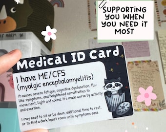 Raccoon Medical ID Cards