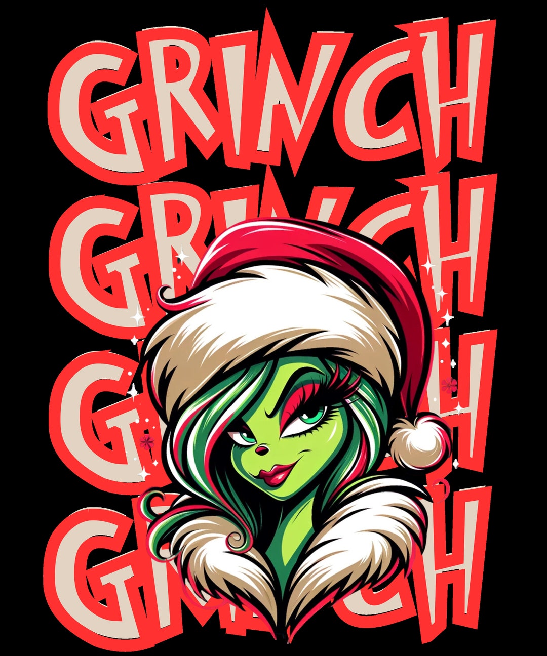 Grinch Face Preppy PNG Grinch Preppy Christmas Grinch Png Preppy Grinch Il 1080xN.5616314738 Nd6y