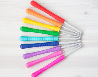 Easy Grip Crochet Hooks