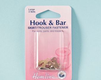 Trouser Flat Over Hook and Bar