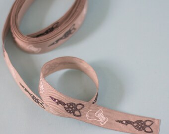 Vintage Notions Nastro Cucitura Stampato Nastro 15mm largo 3m fascio