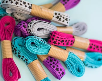 Star Cotton Grosgrain Ribbon 10cm wide 3m bundle