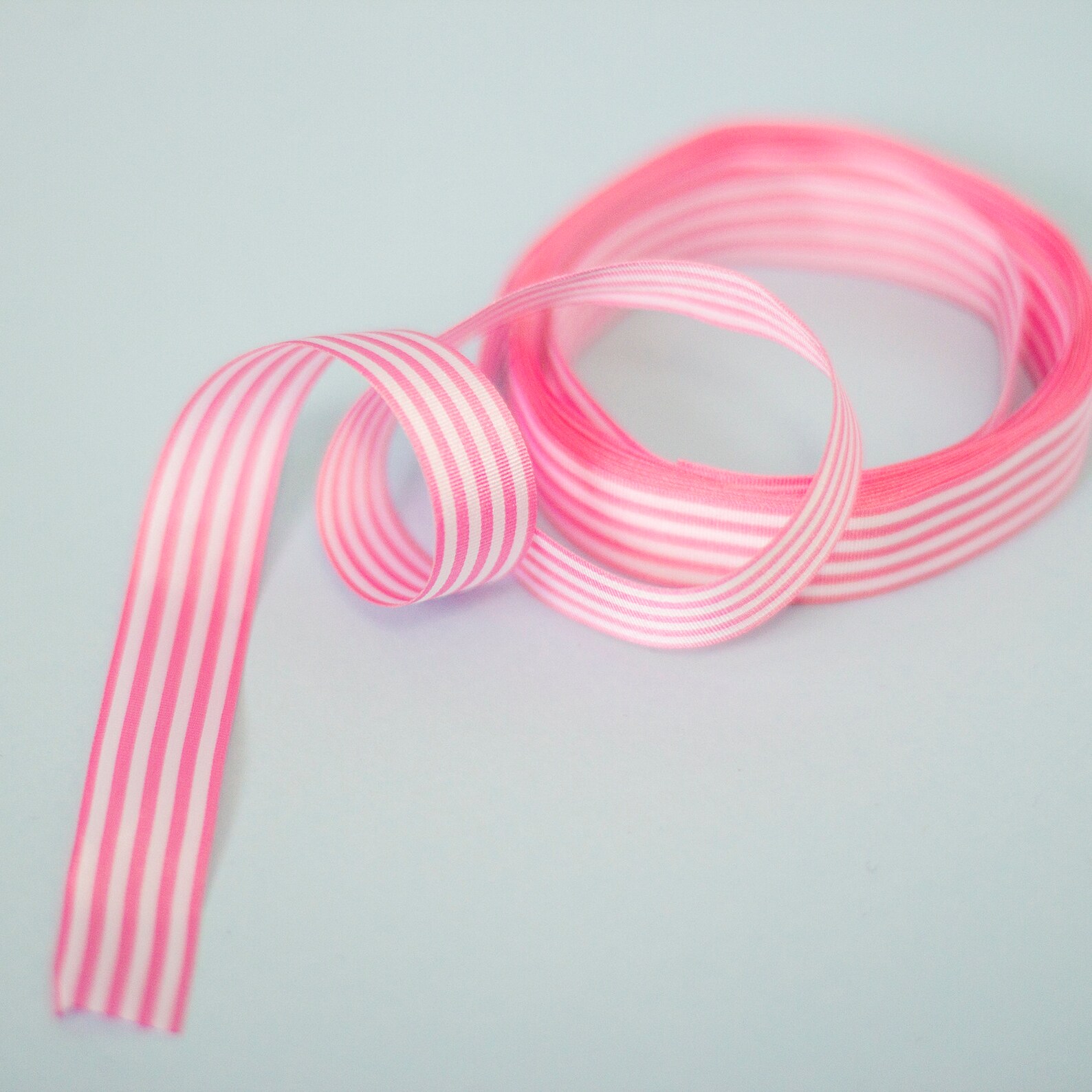 Candy Stripe Ribbon 3m - 15mm Wide - Etsy UK